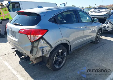 2018 Honda Hr-V Ex-L из США, поврежденный, VIN 3CZRU5H79JM701039